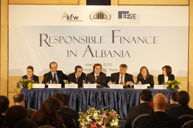 Responsible Finance Conference 2010, Albania